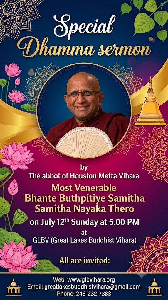 Dhamma sermon by Samitha Thero